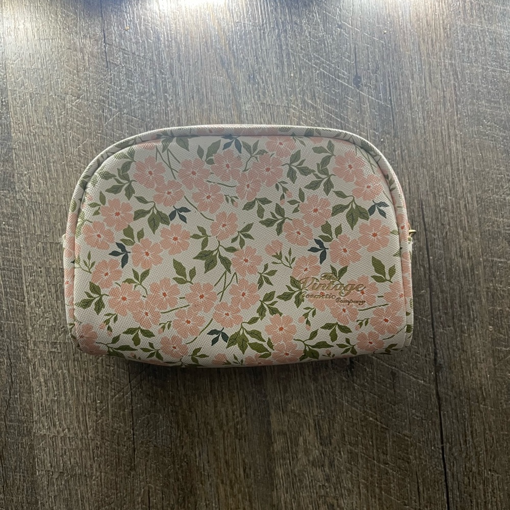 FLORAL MAKEUP BAG